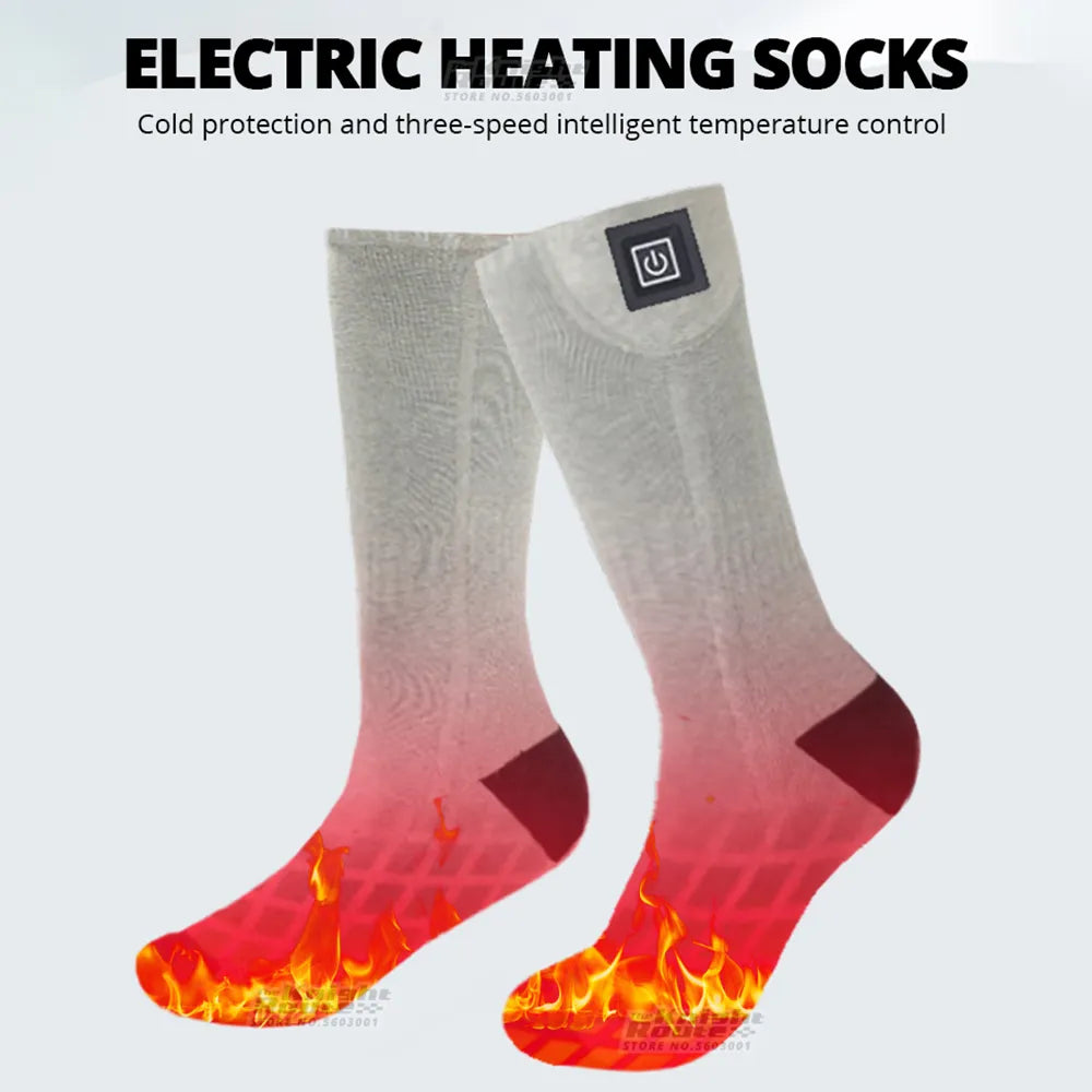 Heated Socks 5500mAh/APP Control (With Battery USB Rechargeable Fever Socks),Thermal Socks ,Foot Warmer Heating Socks Ski Winter