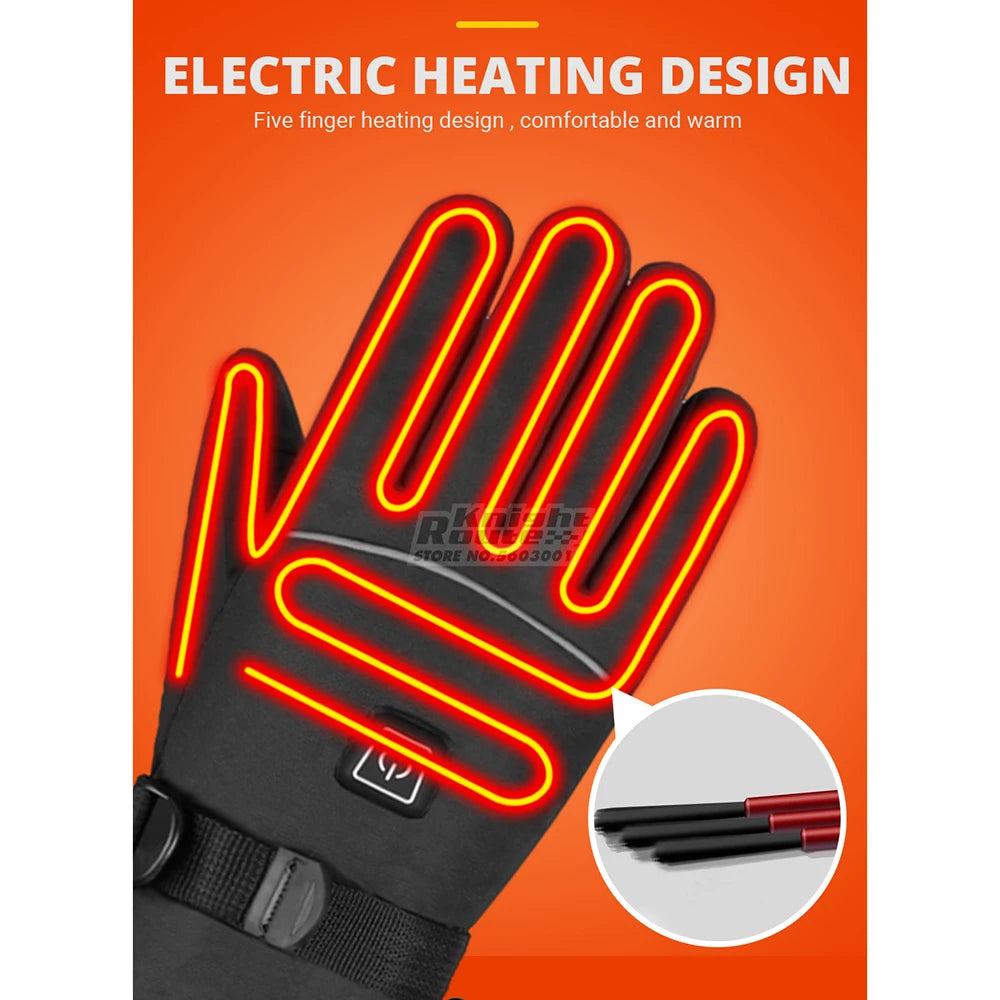 Heated Waterproof Gloves | Heated Gloves With Touchscreen